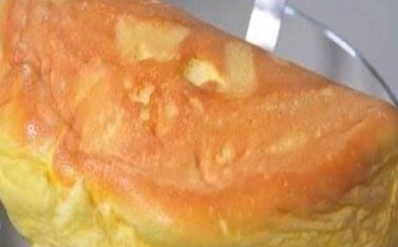 Light and fluffy omelet for breakfast.