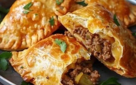 Cheesy Beef Empanadas