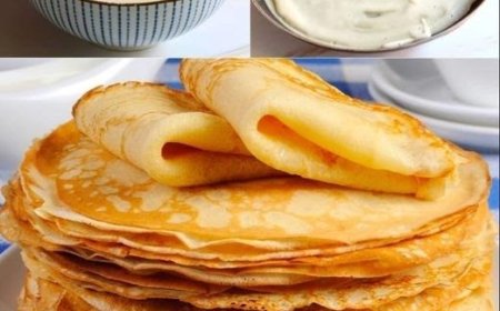Classic Homemade Crepes
