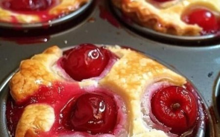 Mini Cherry Pies