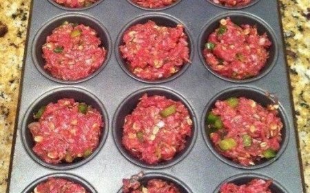 Mini Meatloaf Muffins