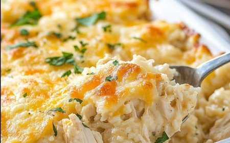 Here is a recipe for Angel Chicken Rice Casserole