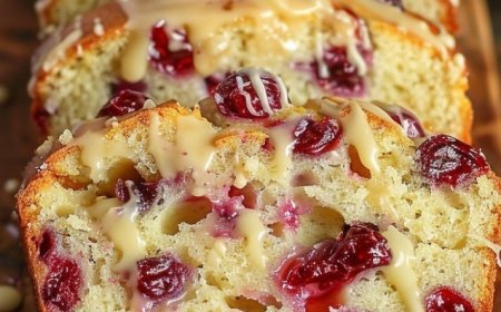 Bread with Orange and Cranberries