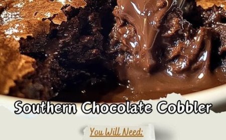 Southern Chocolate Cobbler