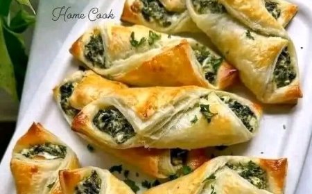cream cheese spinach puffs