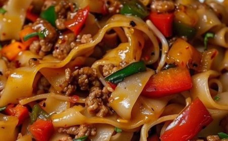 Italian Drunken Noodles