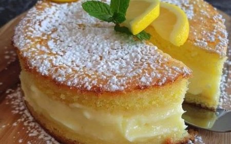 Lemon Custard Cake