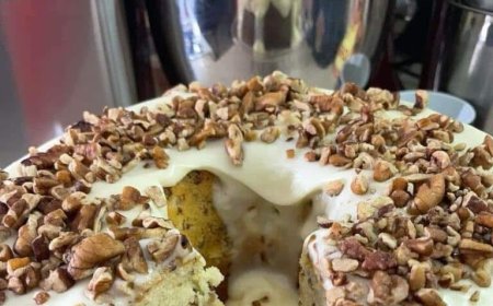 Butter Pecan Pound Cake
