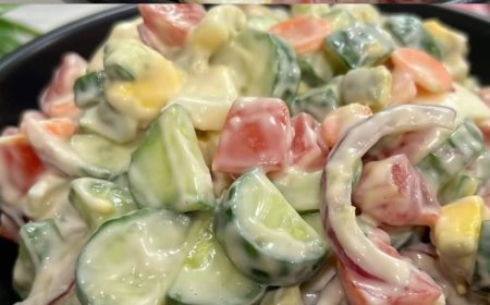 Classic Creamy Pea Salad