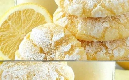 Ultra easy lemon cookies