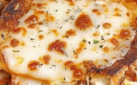 Chicken Parmesan grilled cheese sandwich