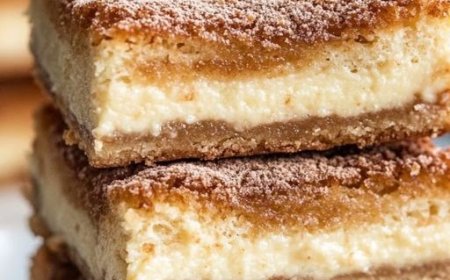 Churro Cheesecake Bars