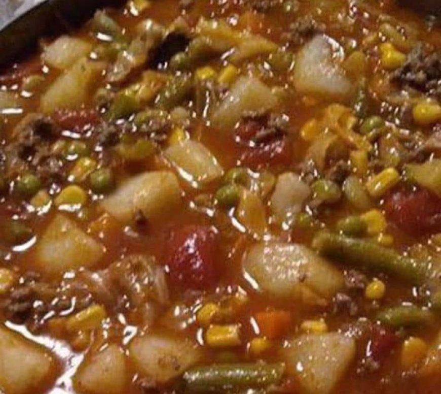 Best Ever Easy Vegetable Beef Soup