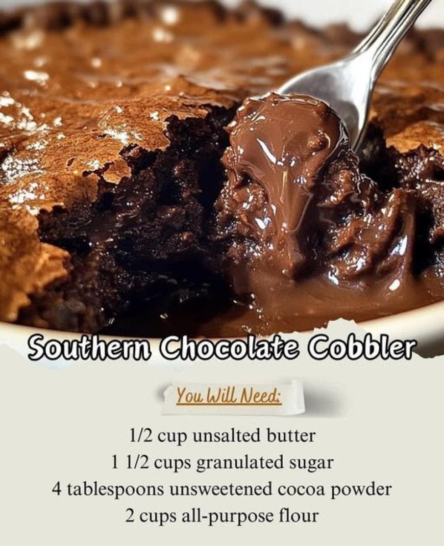 Southern Chocolate Cobbler