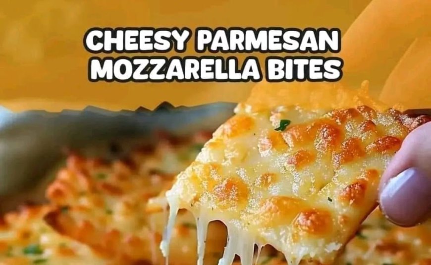 Cheesy Parmesan Mozzarella Bites