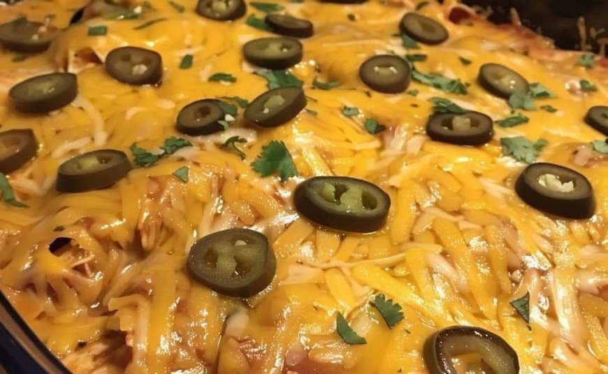 Delicious Chicken Enchilada Casserole