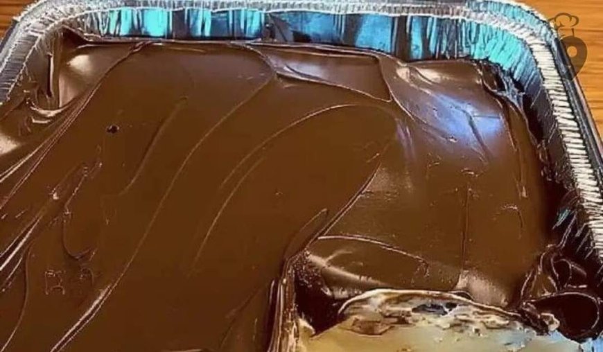 No bake chocolate eclair