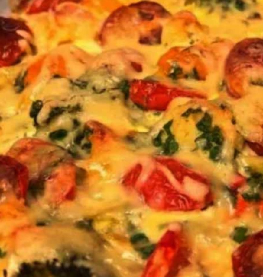 Hearty Cauliflower and Broccoli Vegetable Bake Recipe