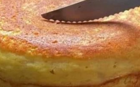 Recipe for a tender cake: Easy, without sugar or flour.