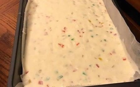 Nougat Bars with Four Ingredients