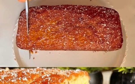 Orange Cake with Honey
