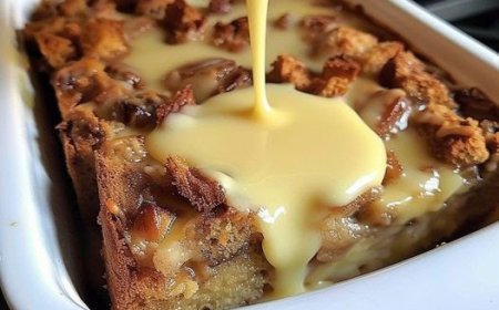 Grandma’s Old-Fashioned Bread Pudding