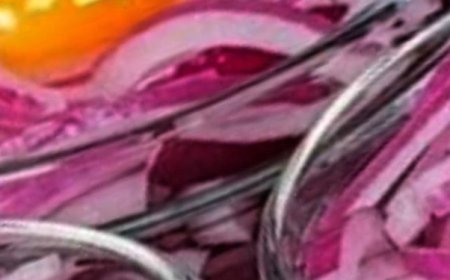 Blood Sugar Lowering Recipe: Red Onions and Eggs