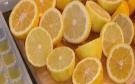 Exploring the Health Benefits of Frozen Lemons