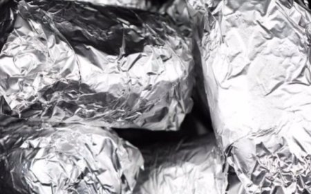 Wrap potatoes in tin foil and put in crock pot. Enjoy this lip-smacking result