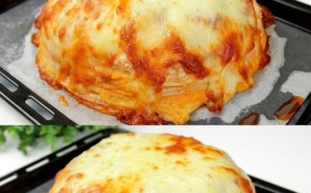 Delicious Layered Meat Pie Recipe