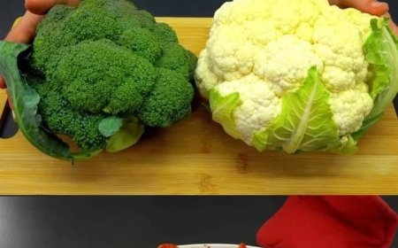 Broccoli and Cauliflower Bake