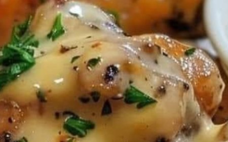 Creamy Garlic Parmesan Chicken Wings