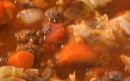 Easy Cabbage Soup Recipe