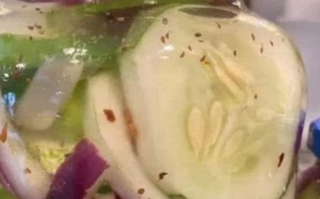 This is incredible yummy summer salad & can stay in fridge up to 2 months.