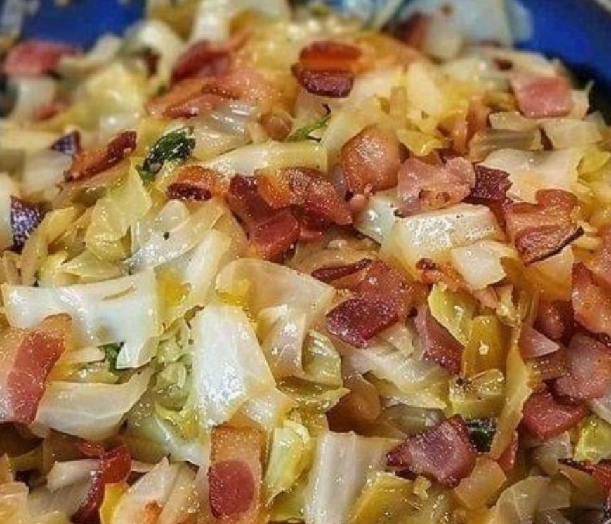 Sautéed Cabbage with Bacon