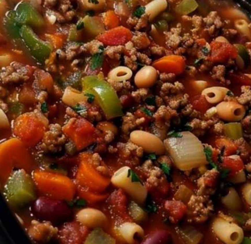 Recipe for Pasta Fagioli Soup