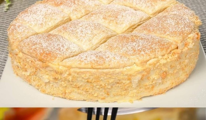 famous Apple Napoleon cake