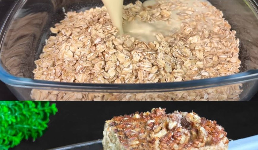 Baked Oatmeal with Apple, Banana