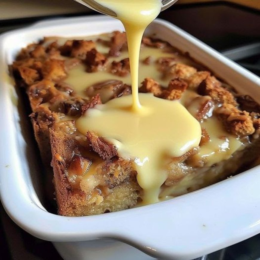 Grandma’s Old-Fashioned Bread Pudding