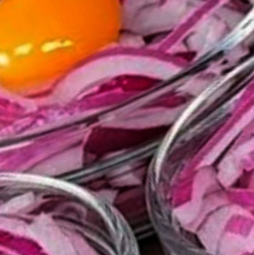 Blood Sugar Lowering Recipe: Red Onions and Eggs