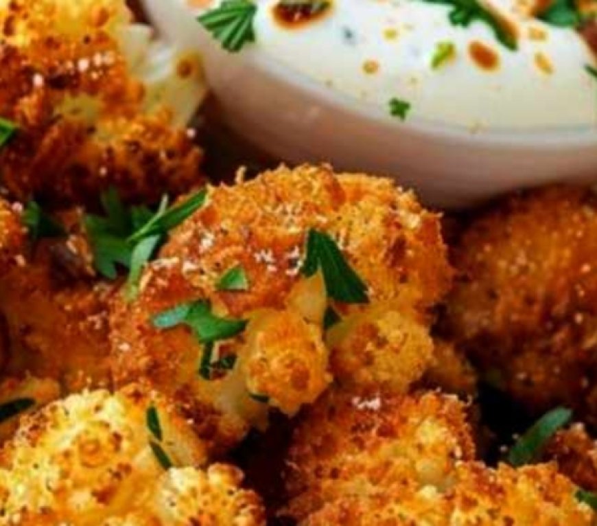 Golden Crispy Cauliflower Bites