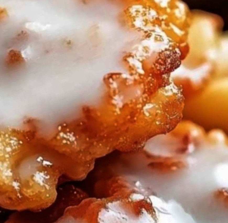 Apple pastries baked in the oven