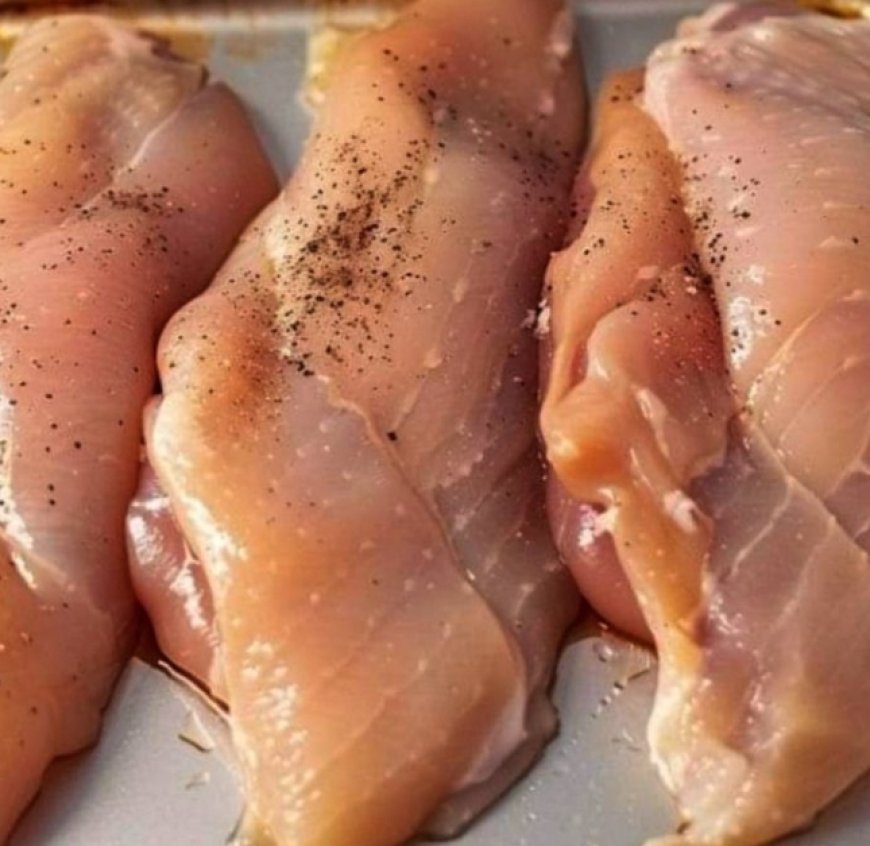 Place raw chicken in baking dish. In 4 easy steps, you have a heavenly meal