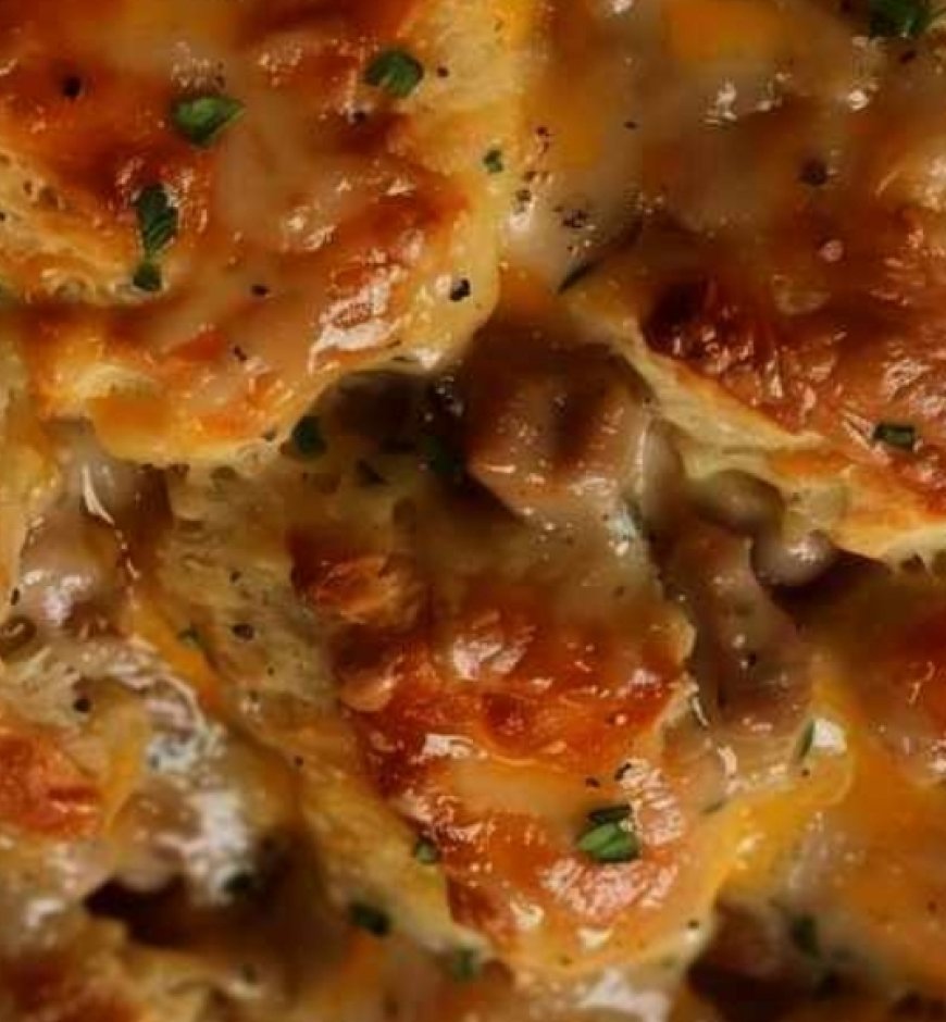 Bubble Biscuit Bake Casserole Made with Chicken