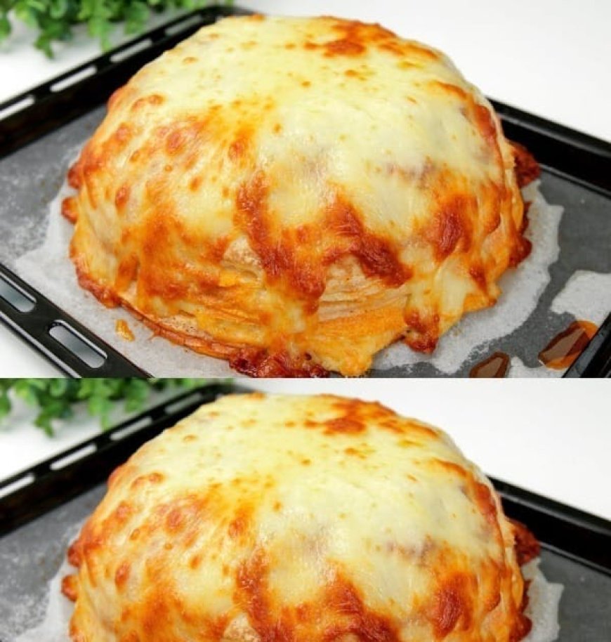 Delicious Layered Meat Pie Recipe