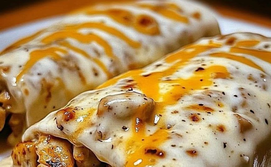 Tender Chicken Wrapped in Tortillas with a Rich