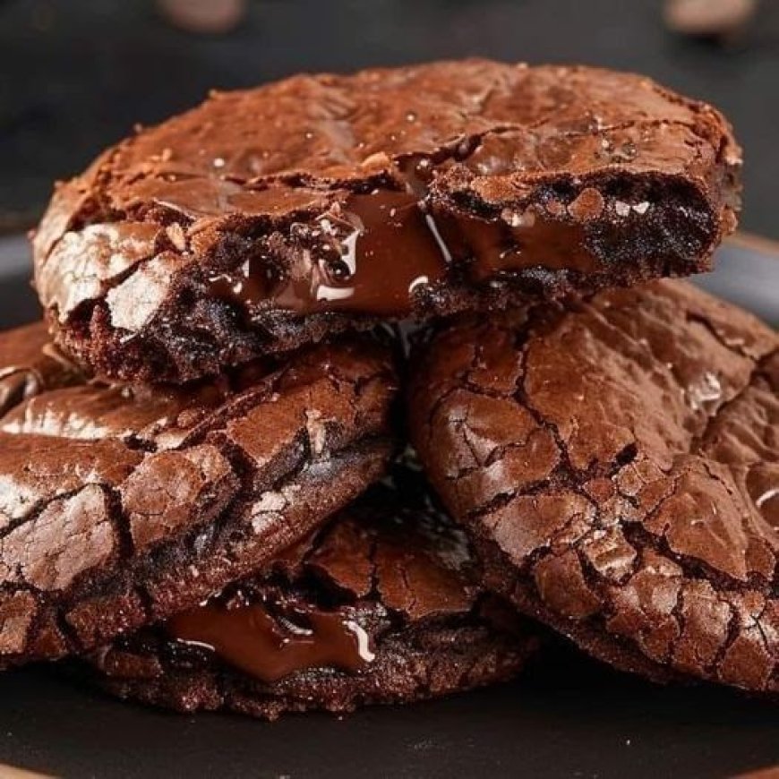 Chocolate Lava Brownie Cookies Recipe