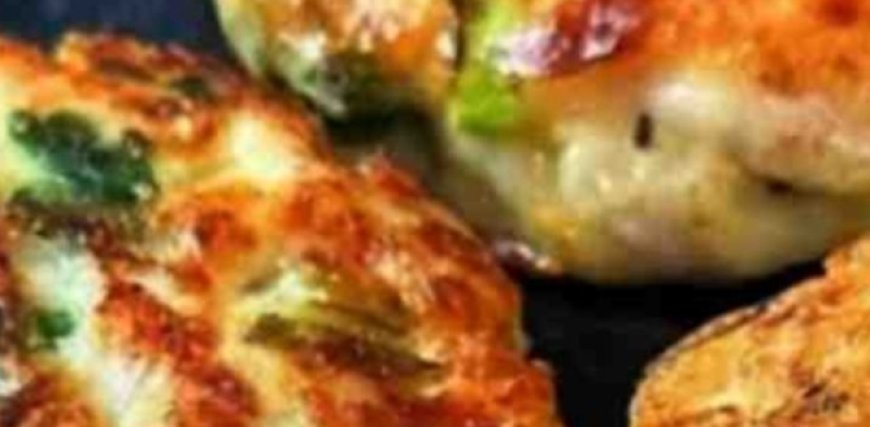 Irresistible Chicken Patties with Mozzarella