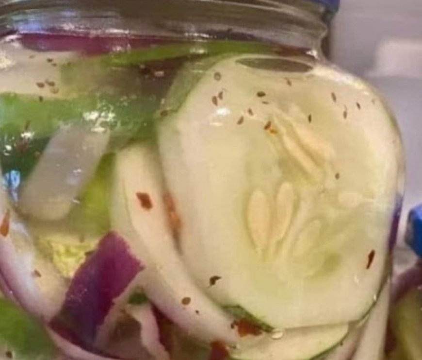 This is incredible yummy summer salad & can stay in fridge up to 2 months.