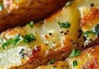 BEST EASY SHEET PAN SCORED POTATOES RECIPE